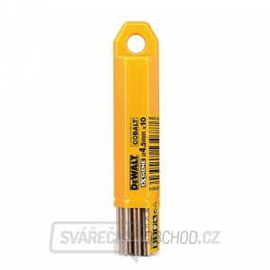 Vrták do kovu HSS-E COBALT 4,5×80mm (10ks) DeWALT DT4927