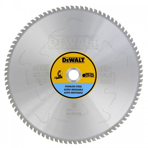 Levně Pilový kotouč pro řezání kovu 355x25,4mm 90z EXTREME DeWALT DT1922 DT1922