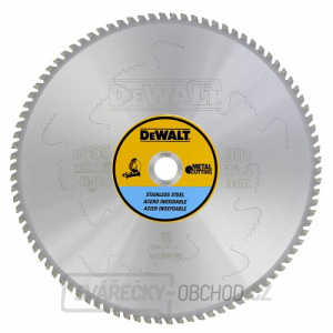 Pilový kotouč pro řezání kovu 355x25,4mm 90z EXTREME DeWALT DT1922