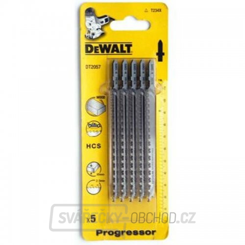 Pilový plátek Progressor pro přímočarou pilu 116mm 5ks DeWALT DT2057 Pilový plátek Progressor pro přímočarou pilu 116mm 5ks DeWALT DT2057 gallery main image