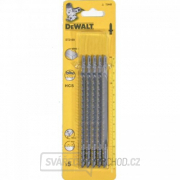Pilový plátek na dřevo do 100mm přímý řez pro přímočaré pily 152mm 5ks DeWALT DT2169 Pilový plátek na dřevo do 100mm přímý řez pro přímočaré pily 152mm 5ks DeWALT DT2169 gallery main image