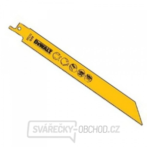 Pilový plátek demoliční na kovy, plechy, trubky a profily do 6mm pro mečové pily 203mm 100ks DeWALT DT2323 Pilový plátek demoliční na kovy, plechy, trubky a profily do 6mm pro mečové pily 203mm 100ks DeWALT DT2323 gallery main image