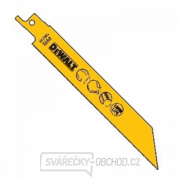 Pilový plátek na kov, plech, trubky a profily do 1,5mm jemný řez pro mečové pily 152mm 5ks DeWALT DT2385 Pilový plátek na kov, plech, trubky a profily do 1,5mm jemný řez pro mečové pily 152mm 5ks DeWALT DT2385 gallery main image