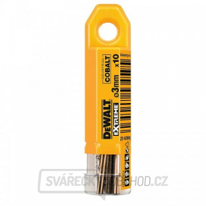 Vrták do kovu HSS-E COBALT 3×61mm (10ks) DeWALT DT4920