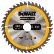 Pilový kotouč 190x30mm 40z ATB 10° DeWALT DT1945 Pilový kotouč 190x30mm 40z ATB 10° DeWALT DT1945 gallery main image