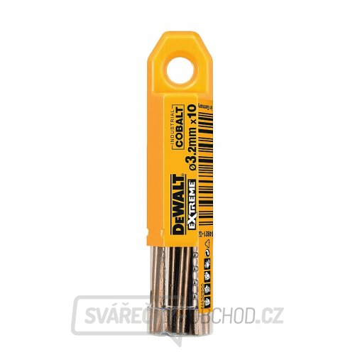Vrták do kovu HSS-E COBALT 3,5×70mm (10ks) DeWALT DT4923