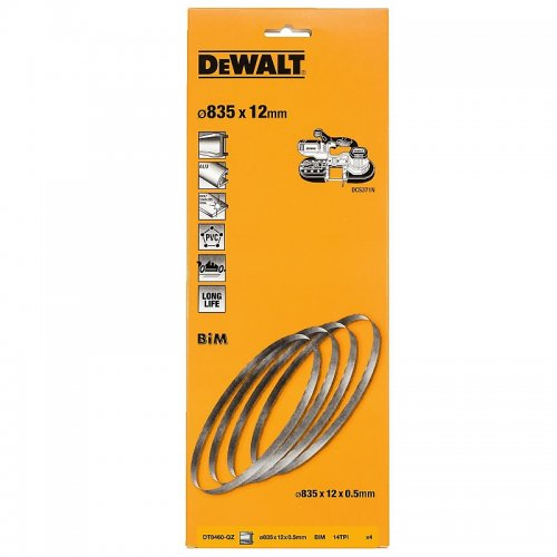 Levně Bimetalový pilový pás 14 TPI pro DCS371 (4ks) DeWALT DT8460 DT8460