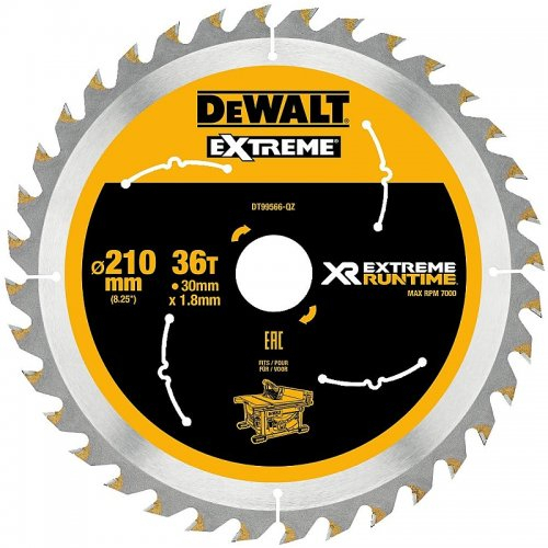 Levně Pilový kotouč 210x30mm 36z DeWALT FLEXVOLT DT99566 DT99566
