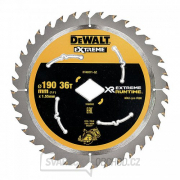 Pilový kotouč 190mm, 36 zubů pro aku pily DeWALT DT40271 Pilový kotouč 190mm, 36 zubů pro aku pily DeWALT DT40271 gallery main image