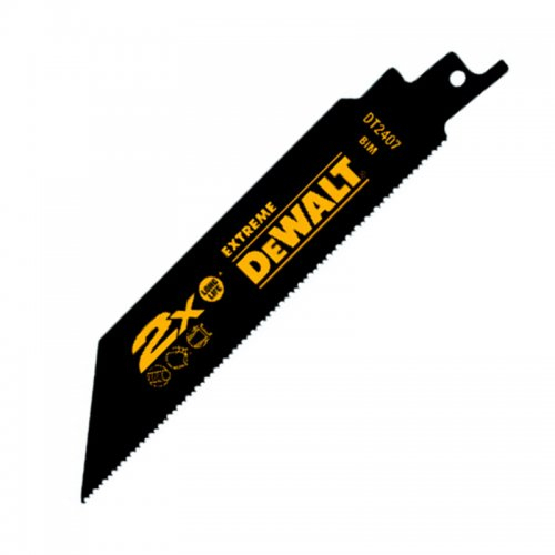 Levně Pilový plátek na kov, armatury, trubky a profily rychlý řez pro mečové pily 152mm 5ks DeWALT DT2407L DT2407L