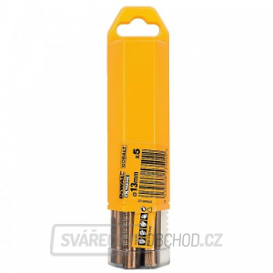 Vrták do kovu HSS-E COBALT 13,0x151mm (5ks) DeWALT DT4949