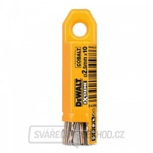 Vrták do kovu HSS-E COBALT 2,5×57mm (10ks) DeWALT DT4919