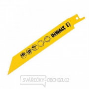 Pilový plátek na kov, plech, trubky a profily do 1,5mm pro mečové pily 152mm 5ks DeWALT DT2384 Pilový plátek na kov, plech, trubky a profily do 1,5mm pro mečové pily 152mm 5ks DeWALT DT2384 gallery main image