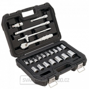 22dílná sada hlavic s ráčnou 1/2 22dílná sada hlavic s ráčnou 1/2
