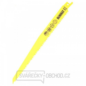 Pilový plátek demoliční na dřevo s hřebíky rychlý řez pro mečové pily 228mm 5ks DeWALT DT2349 Pilový plátek demoliční na dřevo s hřebíky rychlý řez pro mečové pily 228mm 5ks DeWALT DT2349 gallery main image