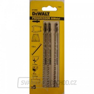 Pilový plátek Progressor pro přímočarou pilu 132mm 5ks DeWALT DT2059 Pilový plátek Progressor pro přímočarou pilu 132mm 5ks DeWALT DT2059 gallery main image