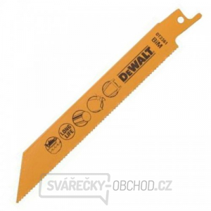 Pilový plátek na kov, plech, trubky a profily 3-8mm pro mečové pily 152mm 5ks DeWALT DT2361 Pilový plátek na kov, plech, trubky a profily 3-8mm pro mečové pily 152mm 5ks DeWALT DT2361 gallery main image