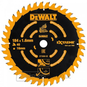 Pilový kotouč 184x16mm 40z ABT +7° DeWALT DT1668