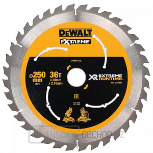 Pilový kotouč 250x30mm 36z DeWALT FLEXVOLT DT99572 Pilový kotouč 250x30mm 36z DeWALT FLEXVOLT DT99572 gallery main image