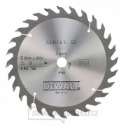Pilový kotouč 184x16mm 28z ATB 25° DeWALT DT4031 Pilový kotouč 184x16mm 28z ATB 25° DeWALT DT4031 gallery main image