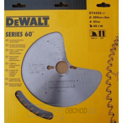 Pilový kotouč 250x30mm 48z ATB 10° DeWALT DT4323 Pilový kotouč 250x30mm 48z ATB 10° DeWALT DT4323 gallery main image