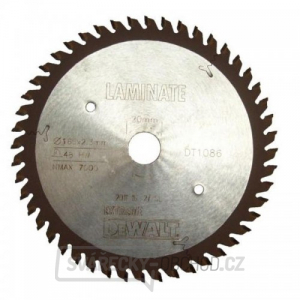 Pilový kotouč pro ponorné pily 165x20mm 48z DeWALT DT1086 Pilový kotouč pro ponorné pily 165x20mm 48z DeWALT DT1086 gallery main image