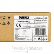 Pozinkované kroužkované hřebíky 4x40mm pro DCN693 2000ks DeWALT DNM40R40GZ Náhled