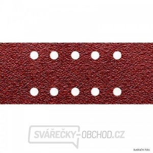 Brusný papír suchý zip 228x115mm P 80 10ks DeWALT DT8551