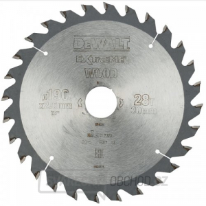 Pilový kotouč 190x30mm 28z ATB 10° DeWALT DT4033