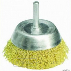 Drátěný kartáč talířový vlnité dráty délka 26mm průměr 100mm pro úhlové brusky DeWALT DT3489 Drátěný kartáč talířový vlnité dráty délka 26mm průměr 100mm pro úhlové brusky DeWALT DT3489 gallery main image