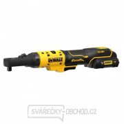 Aku ráčna s 1/4’’+ 3/8” čtvercovou výměnnou hlavou a s 1/4” Hex výměnnou hlavou 12V 2x3,0Ah DeWALT DCF500L2G gallery main image