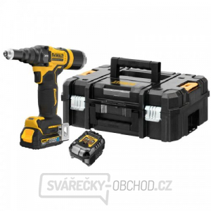 Aku nýtovačka pro nýty do 4,8 mm 18V 1x1,7Ah DeWALT DCF403E1GT