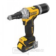 Aku nýtovačka pro nýty od 4,8 mm do 6,4 mm 18V 2x1,7Ah DeWALT DCF414E2GT Náhled