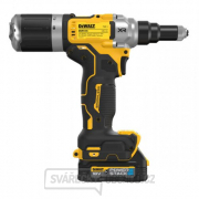 Aku nýtovačka pro nýty od 4,8 mm do 6,4 mm 18V 2x1,7Ah DeWALT DCF414E2GT Náhled