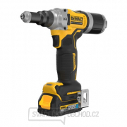 Aku nýtovačka pro nýty od 4,8 mm do 6,4 mm 18V 2x1,7Ah DeWALT DCF414E2GT Náhled