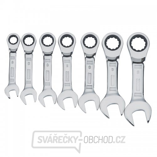 7dílná sada očkoplochých klíčů s ráčnou DeWALT DWMT19261-0