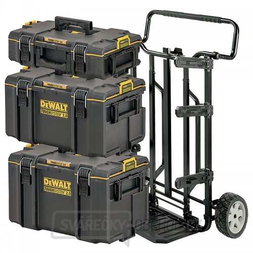 Set kufrů TOUGHSYSTEM 2.0 DSTROLLEY DeWALT DWST83401-1 Set kufrů TOUGHSYSTEM 2.0 DSTROLLEY DeWALT DWST83401-1 gallery main image