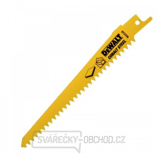 Pilový plátek bimetal na omítky bez úlomků pro mečové pily 152mm 5ks DeWALT DT2356 Pilový plátek bimetal na omítky bez úlomků pro mečové pily 152mm 5ks DeWALT DT2356 gallery main image
