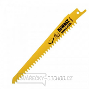 Pilový plátek bimetal na omítky bez úlomků pro mečové pily 152mm 5ks DeWALT DT2356 Pilový plátek bimetal na omítky bez úlomků pro mečové pily 152mm 5ks DeWALT DT2356 gallery main image
