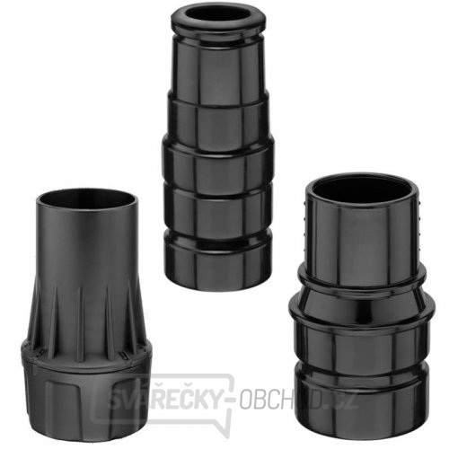 3-dílná sada adaptérů DWV9000/DWV9120/DWV9130 pro systém odsávání DWH DeWALT DWV9210