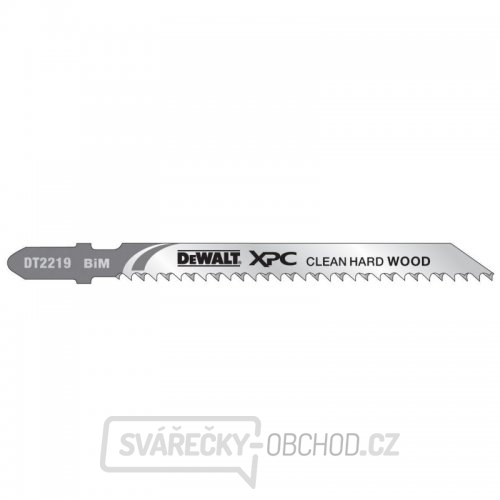Pilový plátek na laminát do 40mm extra čistý řez pro přímočaré pily 100mm 3ks DeWALT DT2219