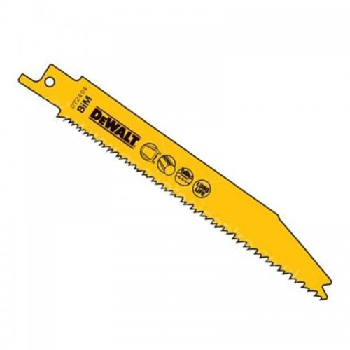Levně Pilový plátek na kov a trubky do 100mm rychlý řez pro mečové pily 152mm 5ks DeWALT DT2404 DT2404