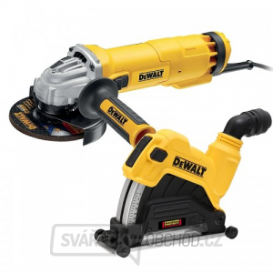 Úhlová bruska 125mm s krytem DeWALT DWE46107