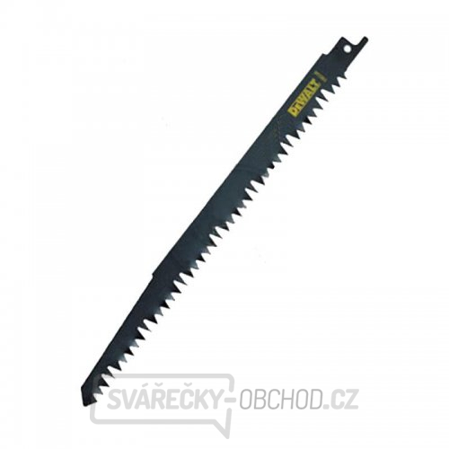 Pilový plátek demoliční na dřevo kulatinu a prořez hrubý a rychlý řez pro mečové pily 240mm 5ks DeWALT DT2352