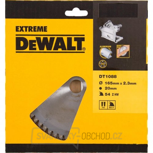 Pilový kotouč pro ponorné pily 165x20mm 54z DeWALT DT1088 Pilový kotouč pro ponorné pily 165x20mm 54z DeWALT DT1088 gallery main image