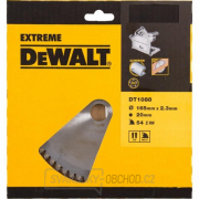 Pilový kotouč pro ponorné pily 165x20mm 54z DeWALT DT1088 Pilový kotouč pro ponorné pily 165x20mm 54z DeWALT DT1088 gallery main image