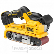 Aku bezuhlíková pásová bruska 18V bez aku DeWALT DCW220N gallery main image