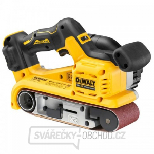Aku bezuhlíková pásová bruska 18V bez aku DeWALT DCW220N Aku bezuhlíková pásová bruska 18V bez aku DeWALT DCW220N gallery main image