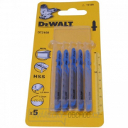 Pilový plátek na tenký kov 1,5-4mm přímý řez pro přímočaré pily 76mm 5ks DeWALT DT2160 Pilový plátek na tenký kov 1,5-4mm přímý řez pro přímočaré pily 76mm 5ks DeWALT DT2160 gallery main image