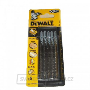 Pilový plátek na laminát do 40mm extra čistý řez pro přímočaré pily 100mm 5ks DeWALT DT2207 Pilový plátek na laminát do 40mm extra čistý řez pro přímočaré pily 100mm 5ks DeWALT DT2207 gallery main image